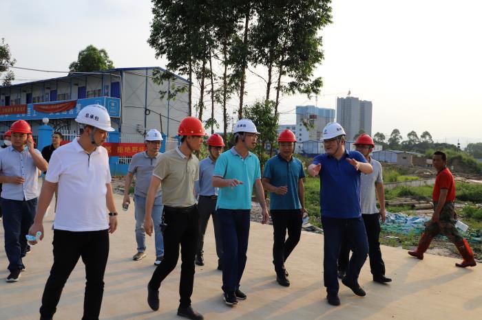 21.1陈祖训到贺州棚改项目调研。侯健杰 摄700.JPG